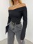 Lymens Fashion Çapraz Bantlı Straplez Bluz - Şıklığın ve Zarafetin Buluşma Noktası 1
