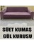 Süet Detaylı Angora Kumaş Üçlü & Çekyat Koltuk Kılıfı 1