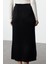 Kadın Moda Stil Maxi Astarsız Örme Tesettür Piliseli Uzun Esnek Örme Etek 4