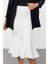 Kadın Moda Stil Midi Astarsız Triko Premium Iplik Özel Iplik Midi Boy Triko Etek 2