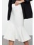 Kadın Moda Stil Midi Astarsız Triko Premium Iplik Özel Iplik Midi Boy Triko Etek 3
