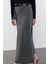 Kadın Moda Stil Midi Astarsız Triko Premium Iplik Özel Iplik Midi Triko Etek 3