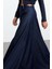 Kadın Moda Stil Maxi Astarsız Denim Yüksek Bel Maxi Denim Etek 3