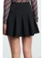 Kadın Moda Stil Mini Astarsız Örme Pili Detaylı Mini Etek 5