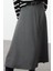 Kadın Moda Stil Midi Astarsız Örme A Kesim Çan Kesim Midi Fırçalı Esnek Örmeetek 2