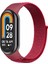 Xiaomi Mi Band 8 Mi Band 9 Uyumlu Hasır Örgü Kordon Kayış Bileklik 1