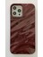 Iphone 14 Promax Bordo Su Dalgalı Kamera Korumalı Yumuşak Silikon Telefon Kılıfı 3