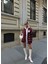 Lymens Fashion Rahatlık ve Şıklıkta Sınır Tanımayan Çizgili Oversize Akrilik Hırka 2
