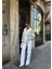 Lymens Fashion Rahatlık ve Şıklıkta Sınır Tanımayan Çizgili Oversize Akrilik Hırka 5