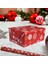 Italyan Paketleme Kağıdı, Kalp, Top Desenli Ambalaj Kağıdı, Kırmızı, NO:470B 70 x 200 cm 2