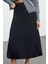 Modern Tarz Astarsız Dokuma Maxi Boy Basic Etek Ucu Balon Maxi Boy Dokuma Etek 1