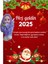 Yeni Yıl Noel Baba Kart Üzerinde Anahtarlık (Kişiye Özel Yazı Yazdırılabilir) Tütü Bebek 5 Adet 4