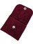 Kadife (Süet) Zarf Kese Bordo 25 Adet 7x7 cm Boy Takı, Altın Kesesi (Çıtçıtlı) 3