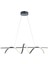 Tekno Trust Pane Füme Modern LED Avize Beyaz Işık Salon Mutfak Oda Hol Ledli Avize Yemek Masası LED Avize 3