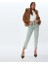 Mom Fit Jeans-Standart Bel Yırtmaç Detaylı indigo Kadın Jean Pantolon 5WAL40060MD 5