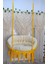 Makrome Relax Salıncak ( Sarı ) Minderli 3
