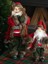 Yılbaşı Dekor Süsü Dekoratif Çalılı Noel Baba 35 cm 1
