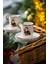 Rennes 2 Kişilik Noel Baba Kahve Fincanı Takımı - 90 ml 1