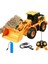 1:24 Uzaktan Kumandalı Şarjlı 6 Kanallı Dozer Kepçe Iş Makinası Oyuncağı 2