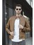 Tuci Demian Kısa Yaka Içi Polarlı Slim Fit Erkek Deri Ceket 1
