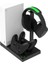 XBX013 Oyun Hazneli Kulaklık Tutucu Xbox Series x Joystick Pil Şarj Soğutucu Stand 2