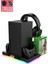 XBX-023S Disk Tutucu Kulaklık Askısı Joystick Şarj Xbox Series x Rgb Soğutucu Fan Stand 4