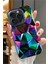 Iphone 15 Pro Max Uyumlu 3D Prizma Desenler Hologram Çok Renkli Esnek Silikon Kılıf 1