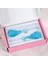 Face Ice Roller Gua Sha Çiftli Yüz Buz Masaj Topu Mavi Renk 1