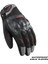 Motosiklet Kışlık Eldiven Waterproof Oxford ve Deri Kumaş Premium Motor Korumalı Eldiveni Red 2
