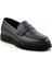 Lacivert Deri Erkek Loafer Ayakkabı E01440102303 3