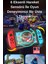 Switch/switch OLED Yüksek Kapasite Titreşimli Rgb Işıklı Joy-Con Oyun Kolu 5