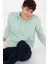 Erkek Su Yeşili Sweatshirt 50295167-VR048 5