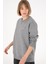 Erkek Gri Melanj Sweatshirt 50295148-VR086 3