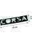 OPEL CORSA YAZI AYRIK TİP CORSA C-D-E UYUMLU 1