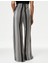 Yüksek Bel Desenli Wide Leg Pantolon 4