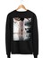 Bale Dans Balerin Dansçı Dance Tasarım Baskılı 3 Iplik Geniş Kalıp Siyah Sweatshirt 1