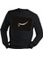 Bale Dans Balerin Dansçı Dance Tasarım Baskılı 3 Iplik Geniş Kalıp Siyah Sweatshirt 1
