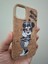 iPhone 11 Kılıf Leopar Kalpli Ayıcıklı Hello Kitty Minnie Mouse Deri Görünümlü Süet Lüks Kılıf 3