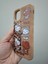 iPhone 11 Kılıf Leopar Kalpli Ayıcıklı Hello Kitty Minnie Mouse Deri Görünümlü Süet Lüks Kılıf 4