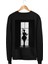 Bale Dans Balerin Dansçı Dance Tasarım Baskılı 3 Iplik Geniş Kalıp Siyah Sweatshirt 1