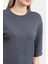 Kadın Bisiklet Yaka Sweatshirt - Antrasit 3
