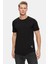Erkek Calvin Klein Jeans Badge Turn T-Shirt - Siyah 1