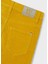 Erkek Çocuk Kadife Slim Fit Pantolon - Sarı 3