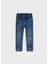 Erkek Çocuk Denım Pantalon Mavi 4