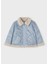 Kız Çocuk Çift Taraflı Ceket Mavi 1