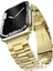 Apple Watch Paslanmaz Çelik Kordon ( Seri 10 - 46 mm Uyumlu) Gold 1