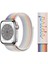 Apple Watch Cırtlı Bant Kordon ( Seri 10 - 42 mm Uyumlu) Beyaz Pride 1