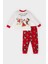 Erkek Bebek Disney Mickey & Minnie Yılbaşı Temalı Pijama Takımı Bisiklet Yaka Uzun Kollu Üst Beli Lastikli Uzun Alt D7141A524WN 1