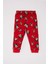 Erkek Bebek Disney Mickey & Minnie Yılbaşı Temalı Pijama Takımı Bisiklet Yaka Uzun Kollu Üst Beli Lastikli Uzun Alt D7141A524WN 2