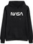 Nasa Baskılı Şardonlu Kapşonlu Sweatshirt 1